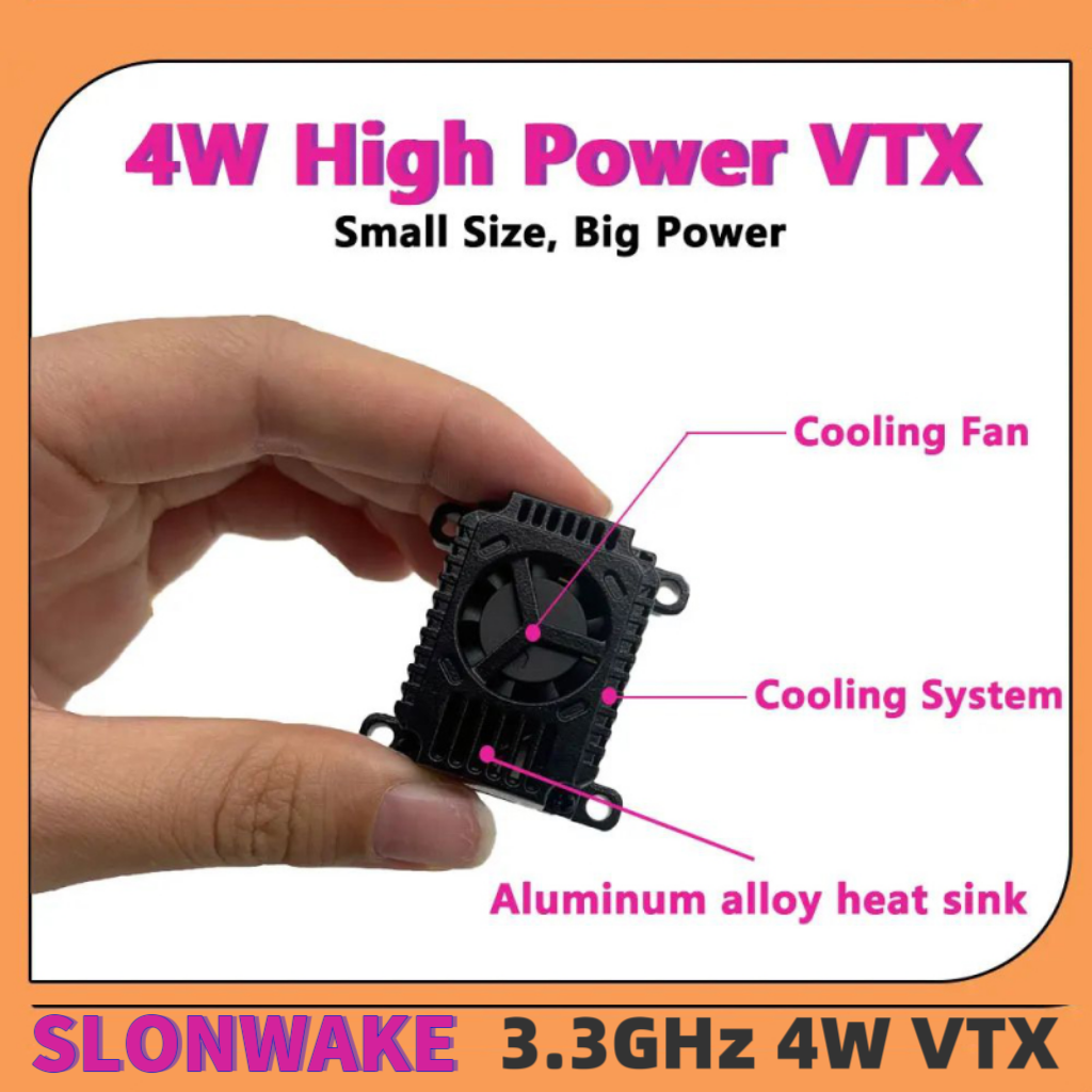 SLONWAKE FPV 3.3G 16CH 4000mW  - Drone Antenna ulasan dan harga