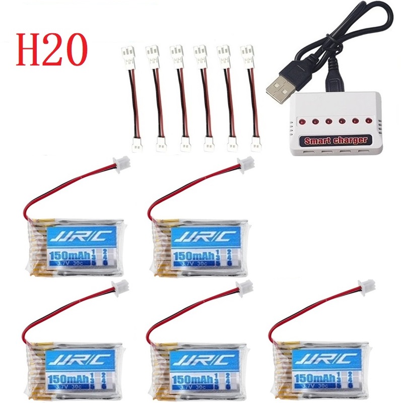 Original JJRC H20 battery 3.7V - Drone Charger ulasan dan harga
