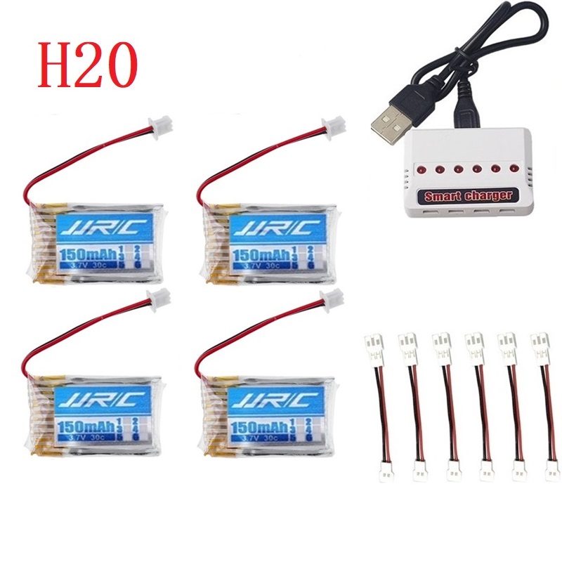 Original JJRC H20 battery 3.7V - Drone Charger ulasan dan harga