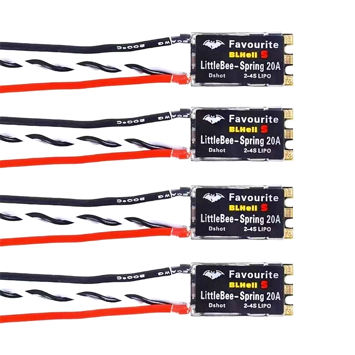 4Pcs LITTLEBEE BLHeli-s FVT Li - Drone Power Distribution Board ulasan dan harga