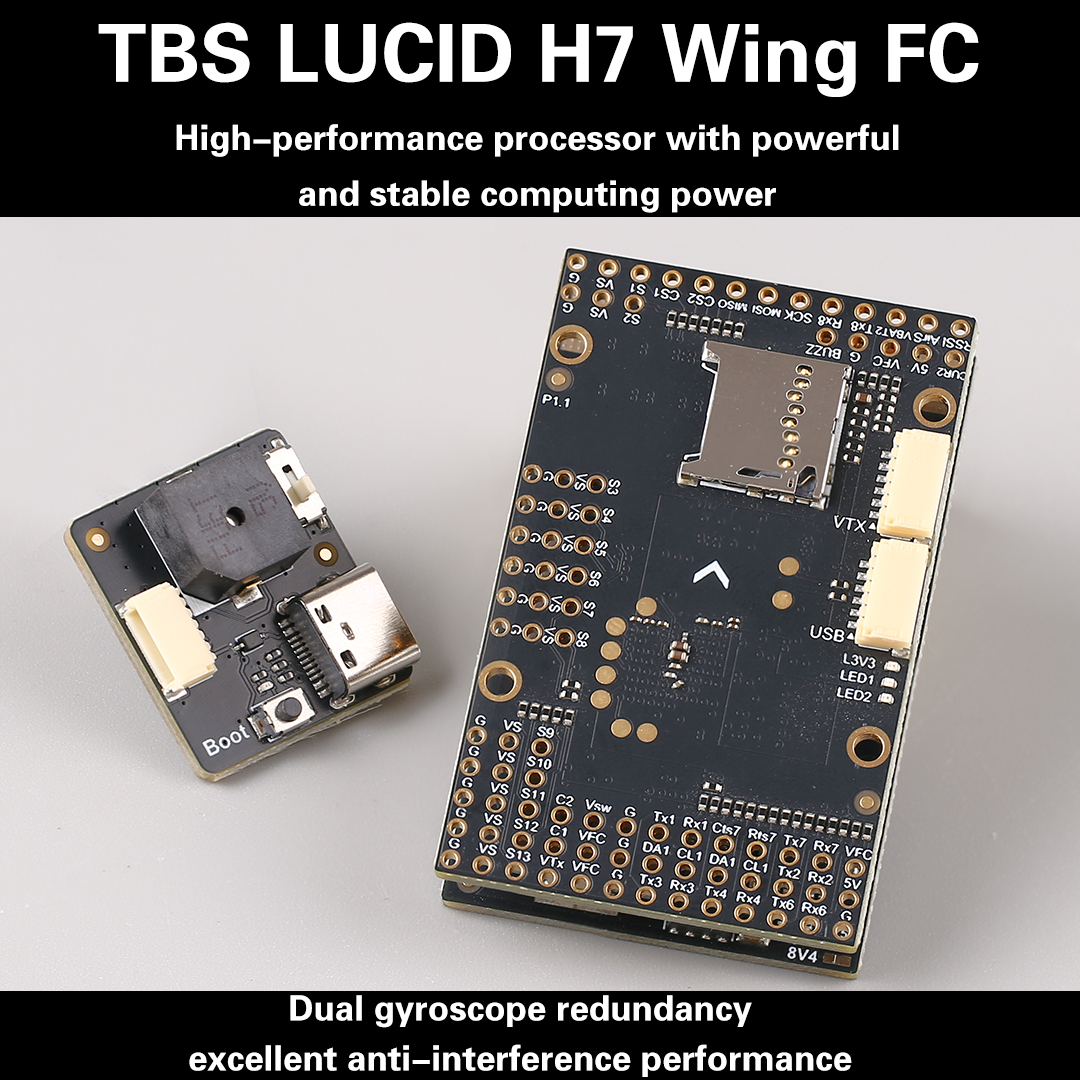 TBS LUCID H7 WING FC Dual Gyro - Drone Flight Controller ulasan dan harga