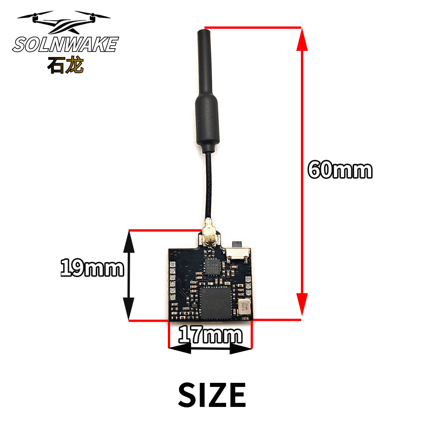 SLONWAKE Nano 5.8G 48CH 200mW  - Drone Receiver ulasan dan harga