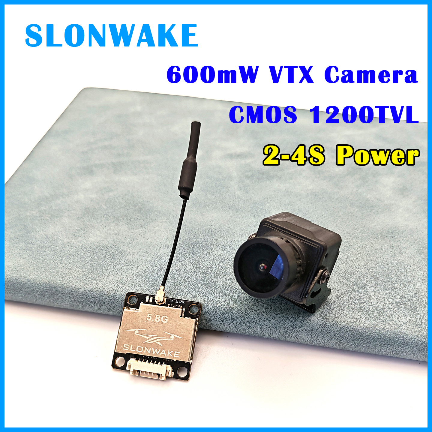 SLONWAKE Ready to use 5.8G 48C - Drone Frame ulasan dan harga