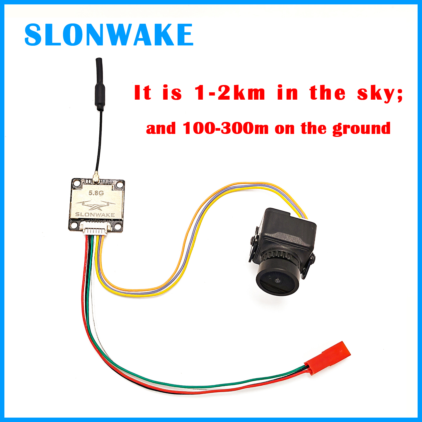 SLONWAKE Ready to use 5.8G 48C - Drone Frame ulasan dan harga