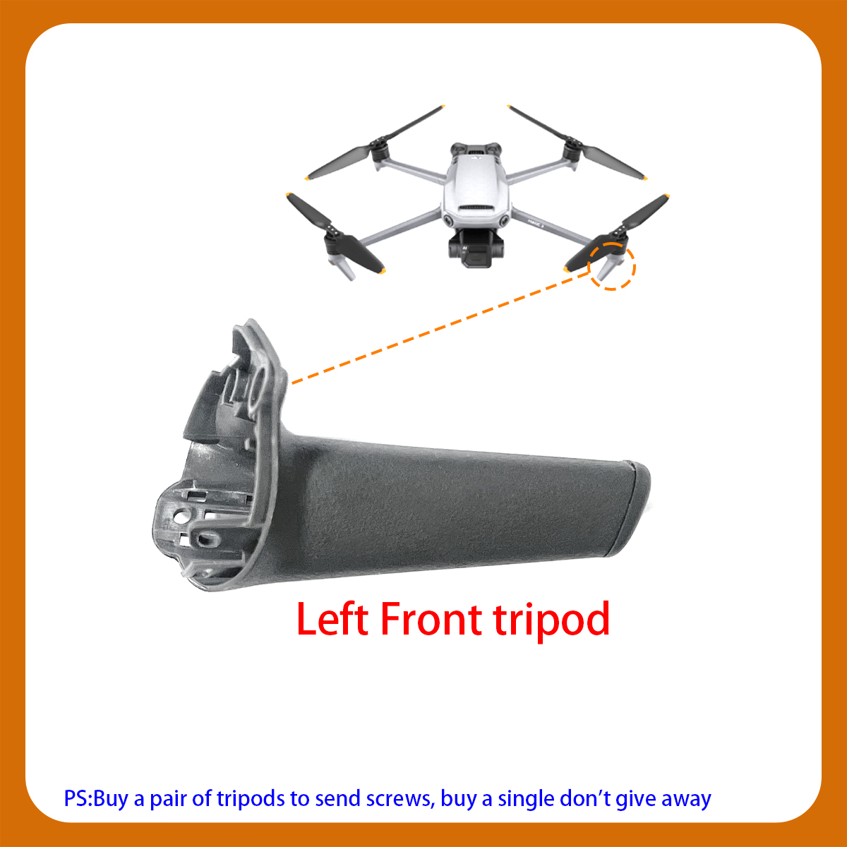 The Front Rear Arms, Legs, Tri - Drone Arm ulasan dan harga