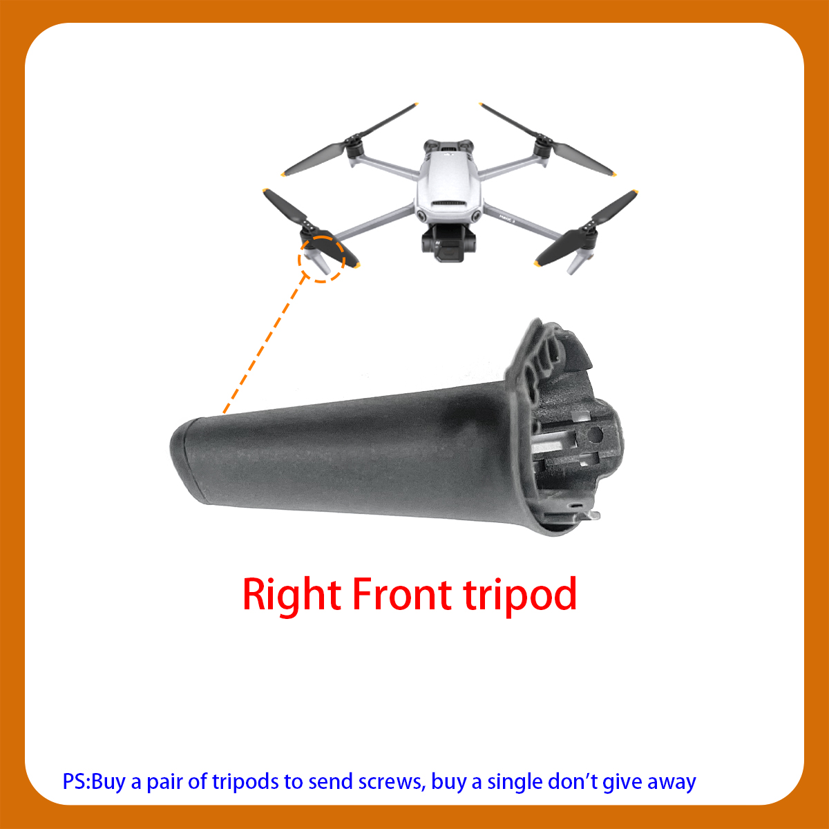 The Front Rear Arms, Legs, Tri - Drone Arm ulasan dan harga