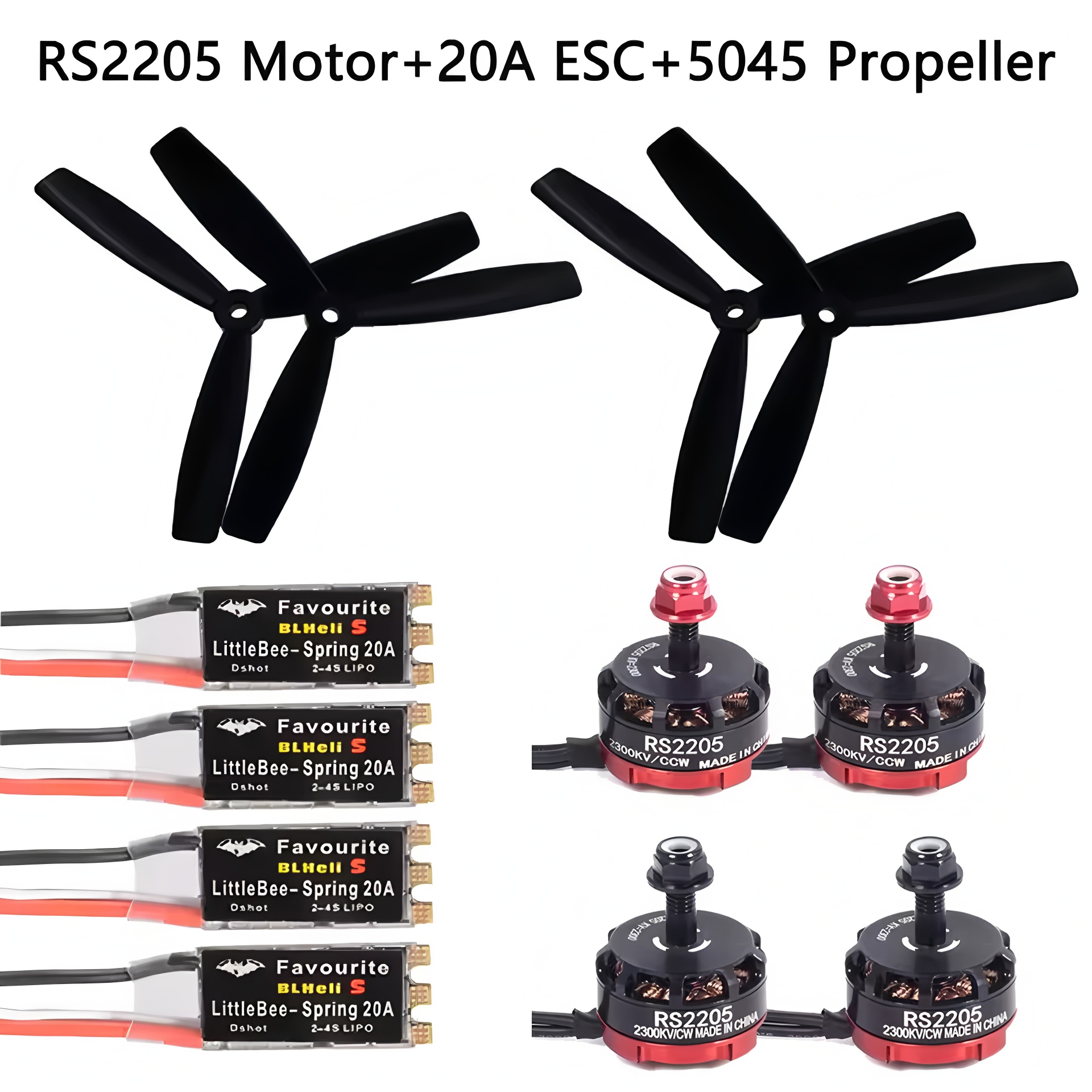 FPV RS2205 2300KV CW CCW Brush - Drone Power Distribution Board ulasan dan harga