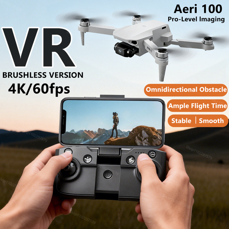Mini Drone 4k Professional Aer - Drone Gps Mount ulasan dan harga