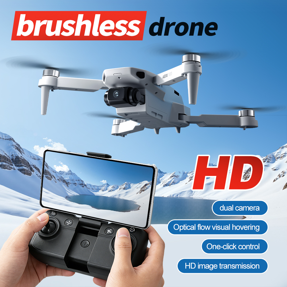 Mini Drone 4k Professional Aer - Drone Gps Mount ulasan dan harga