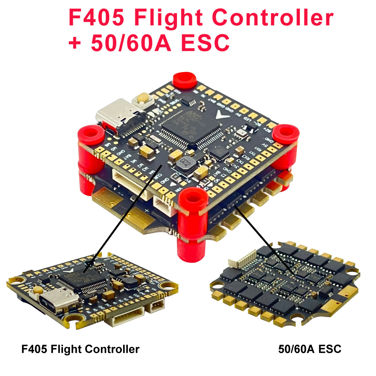 ASHWING F405 V3 Flight Control - Drone Esc ulasan dan harga