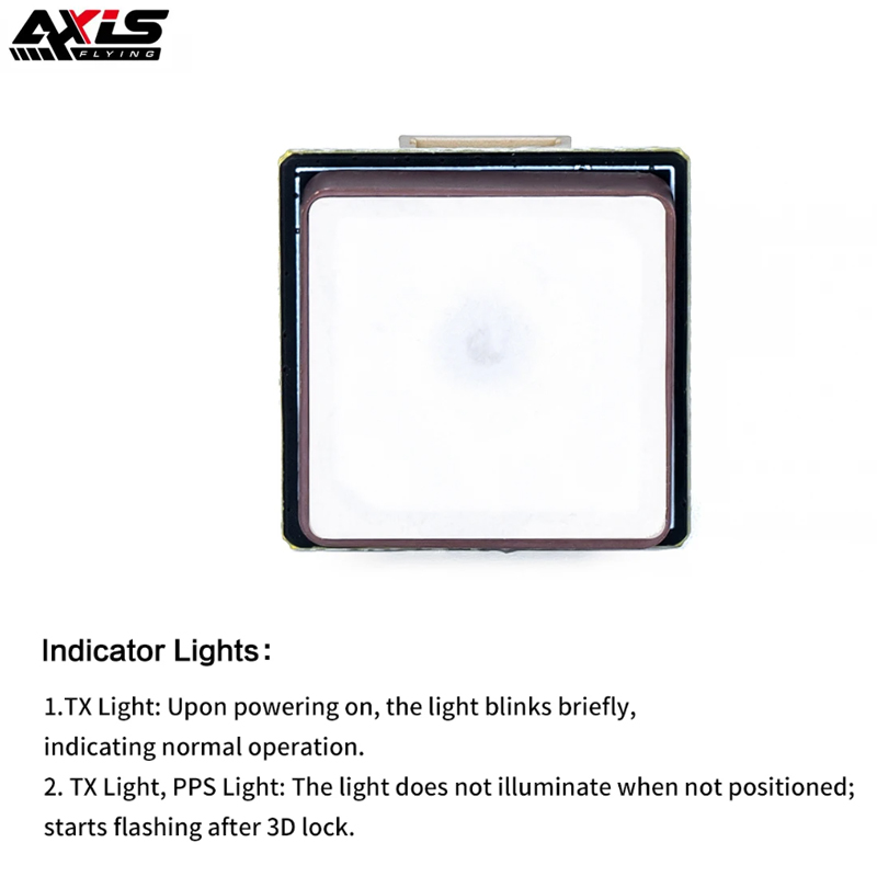 Axisflying M10 GPS Module Buil - Drone Compass ulasan dan harga