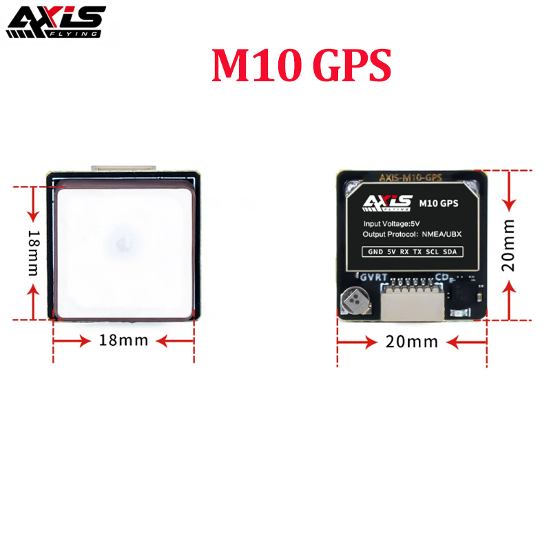 Axisflying M10 GPS Module Buil - Drone Compass ulasan dan harga