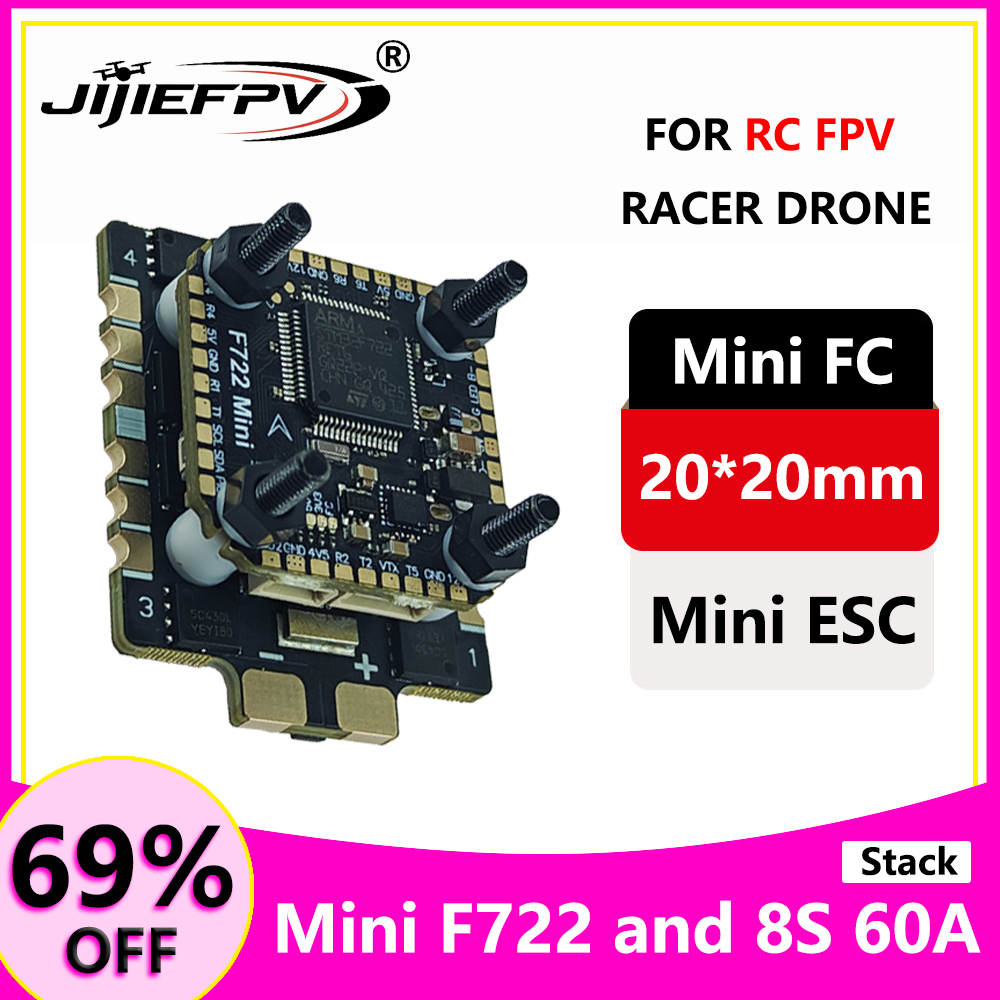 JiJieFPV F7MINI Flying Tower V - Drone Esc ulasan dan harga