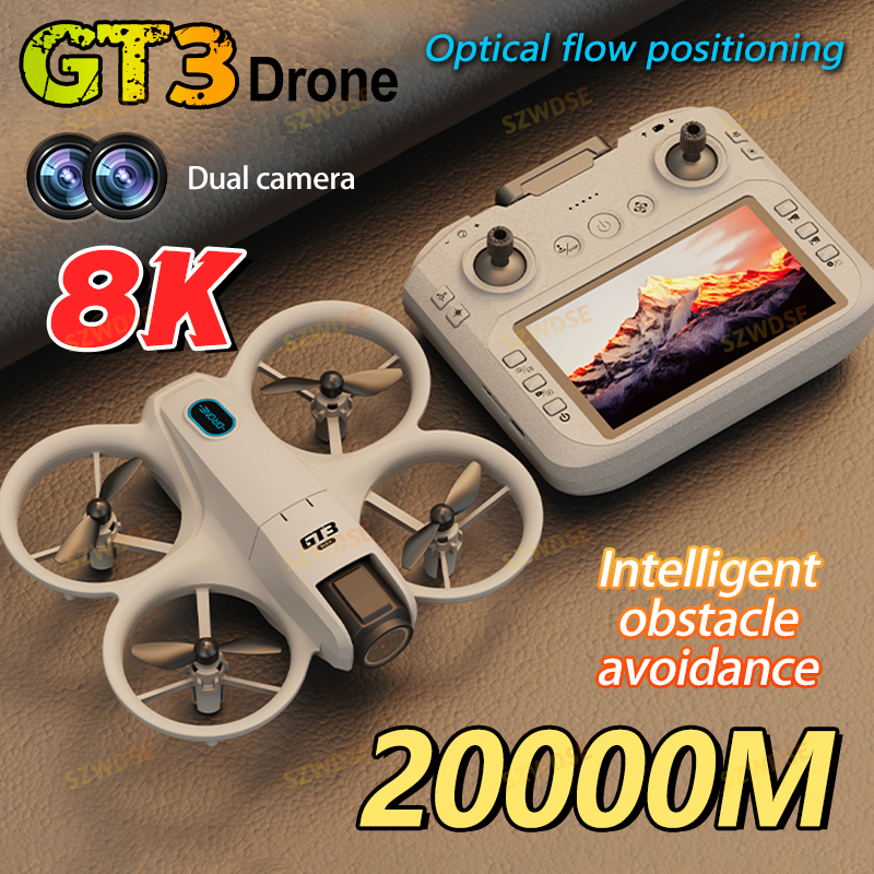 New GT3 With Screen Mini Drone - Drone Camera ulasan dan harga