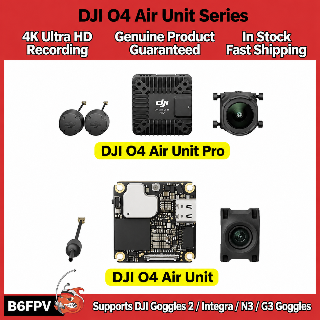 DJI O4 Air Unit Series Flagshi - Drone Camera ulasan dan harga